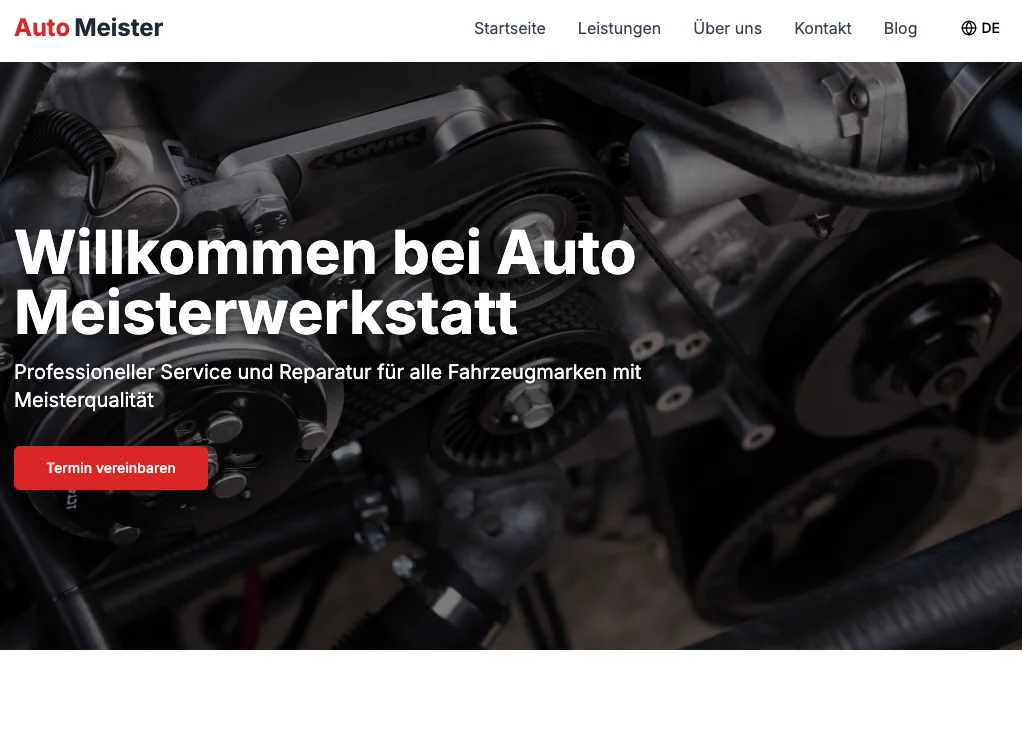 Auto Repair Workshop